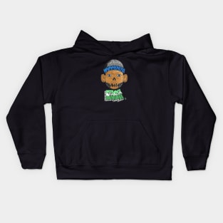 Monkey Graffiti Kids Hoodie